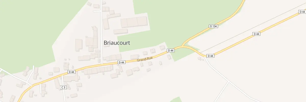 Plan du 4 Gr Grand Rue à Briaucourt