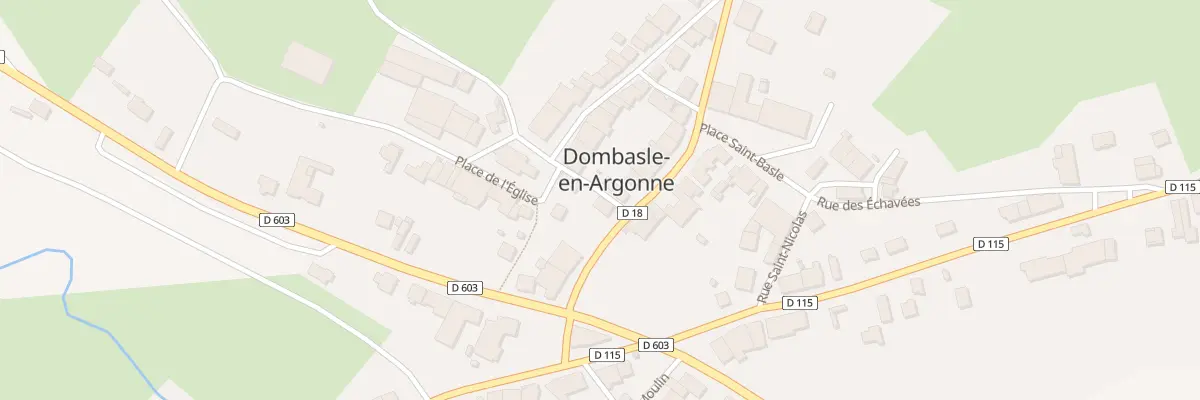 Plan du 45 Rue de la Republique à Dombasle-en-Argonne