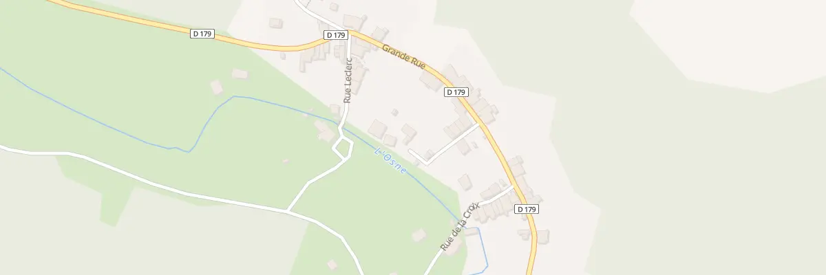 Plan du 5 Rue du Moulin à Osne-le-Val