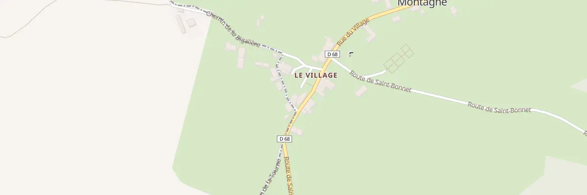 Plan du 5012 Le Village à Montagne