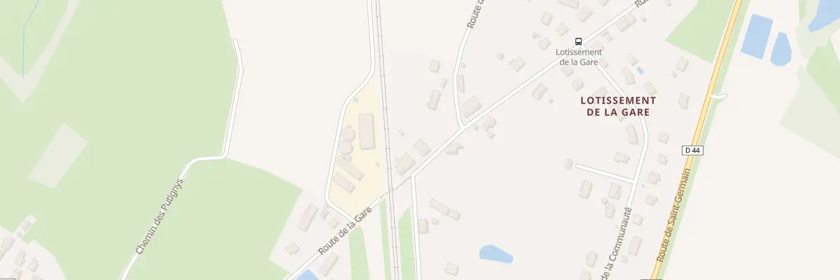 Plan du 13 Rue du Stade à Simard