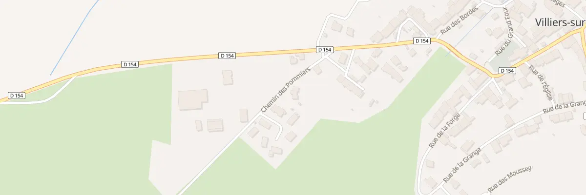 Plan du 3 Che des Pommiers à Villiers-sur-Suize