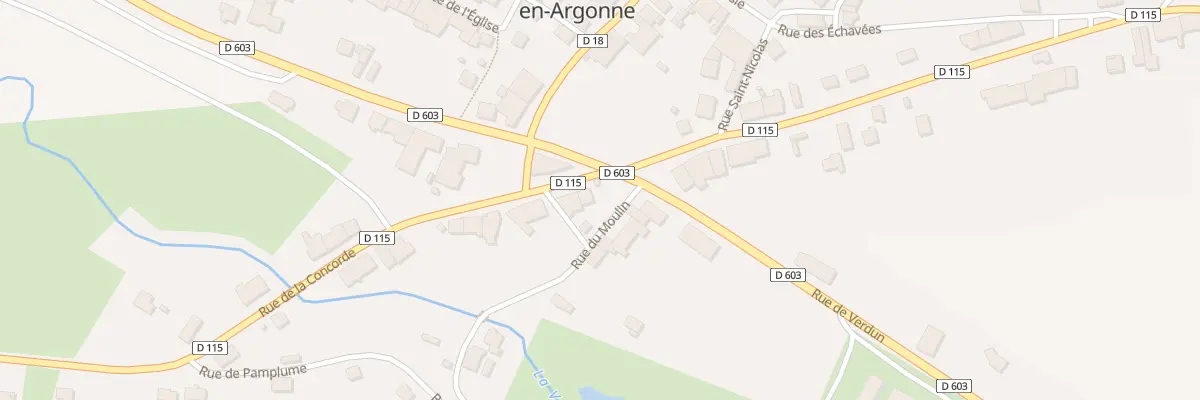 Plan du 25 Rue de la Concorde à Dombasle-en-Argonne