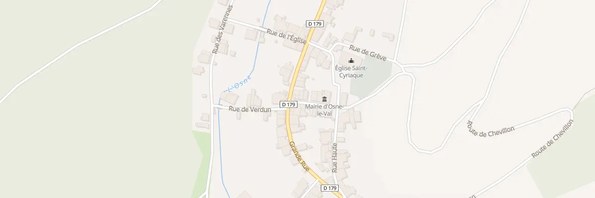 Plan du 2 Rue Mauclere Linard à Osne-le-Val