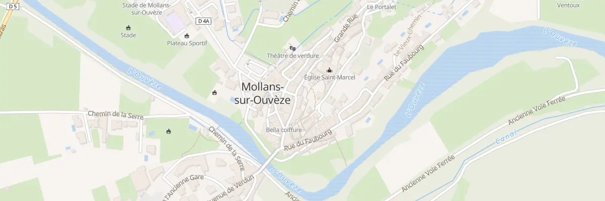Plan du 5557 Rue du Peyrol à Mollans-sur-Ouvèze