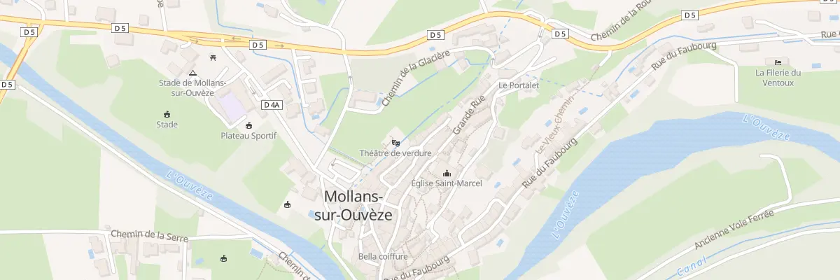 Plan du 11 Rue du Barry à Mollans-sur-Ouvèze