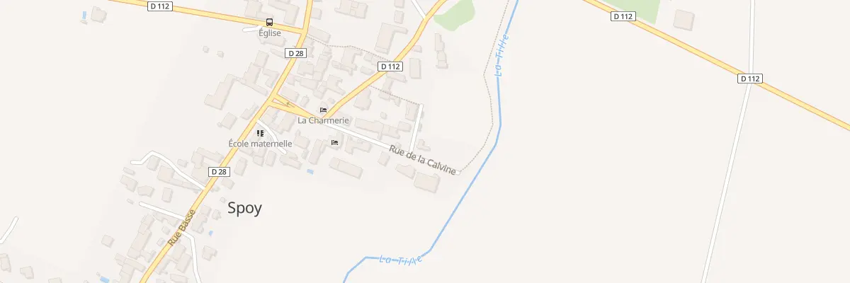 Plan du 2 Rle de la Calvine à Spoy