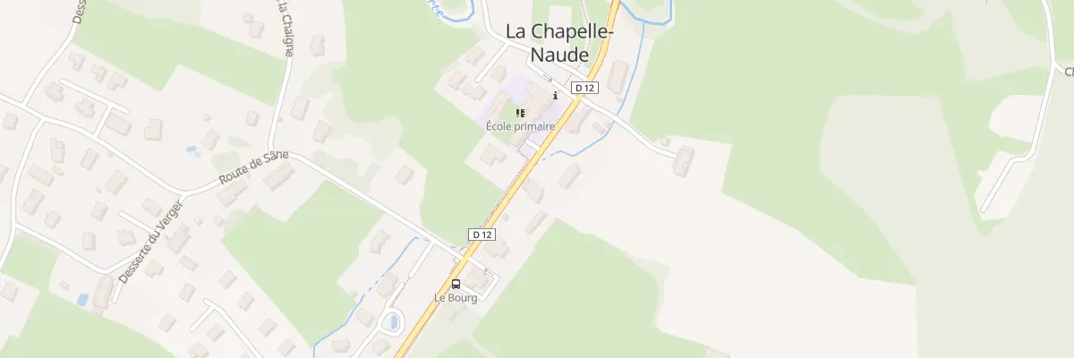 Plan du 60 Rte de Montpont-en-bresse à La Chapelle-Naude