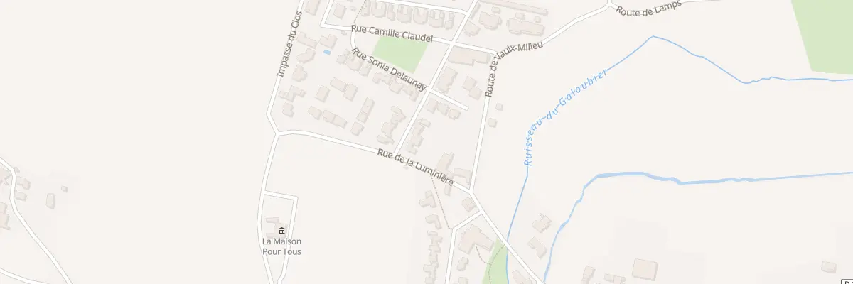 Plan du 5 Rue du Grand Curtil à Four