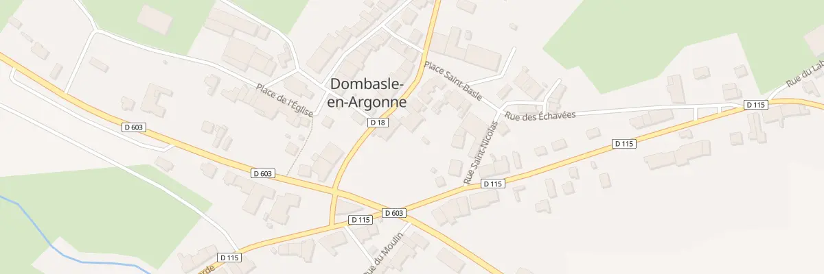 Plan du 66 Rue de la Republique à Dombasle-en-Argonne