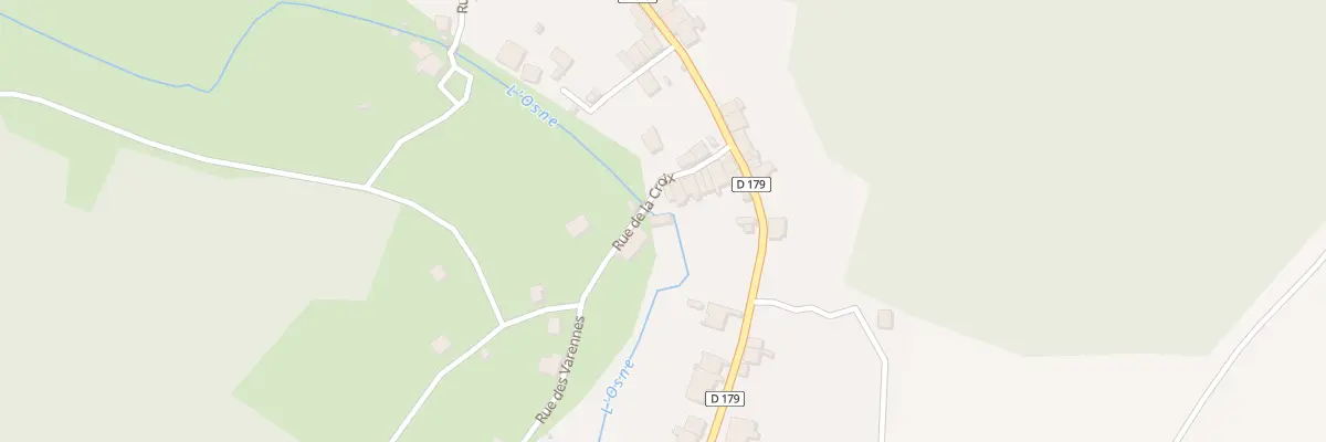 Plan du 10 Rue de la Croix à Osne-le-Val