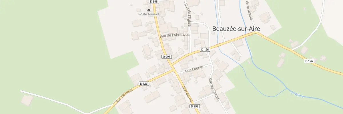 Plan du 1 Rue des Ponts à Beausite
