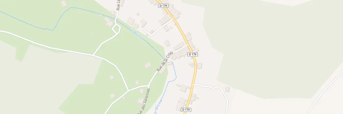 Plan du 8 Rue de la Croix à Osne-le-Val