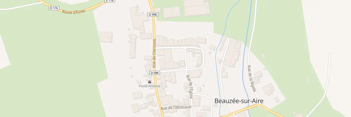 Plan du 16 Rue de l’Eglise à Beausite
