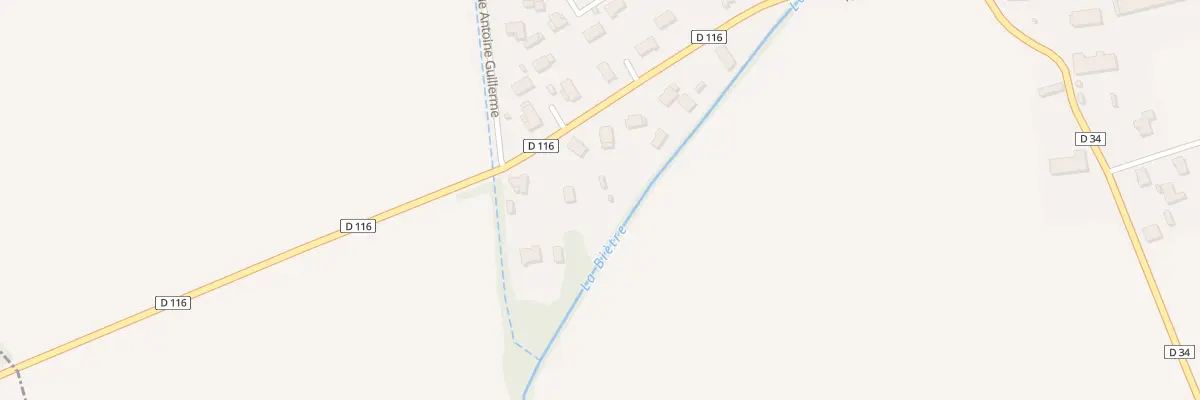 Plan du 14 Rue Antoine Guillerme à Échigey
