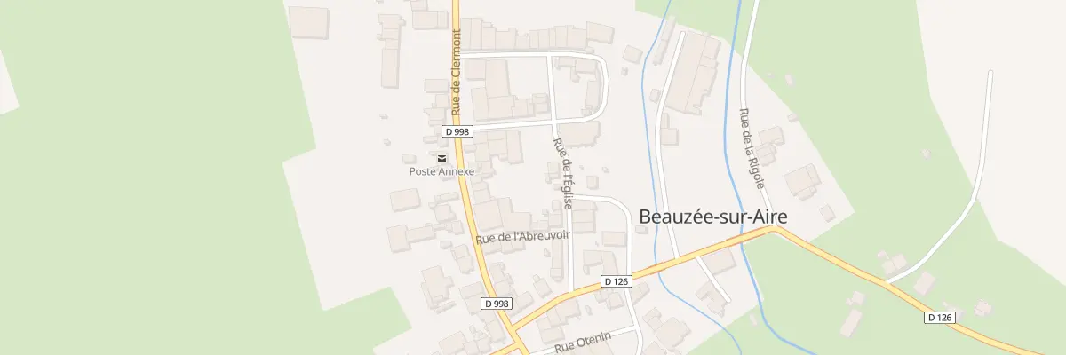 Plan du 5 Rue de l’Eglise à Beausite