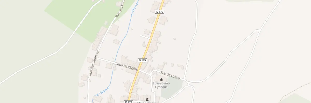 Plan du 46 Gr Grande Rue à Osne-le-Val