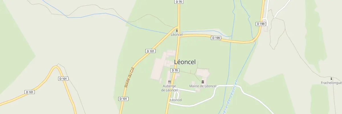 Plan du 80 Rue du Village à Léoncel