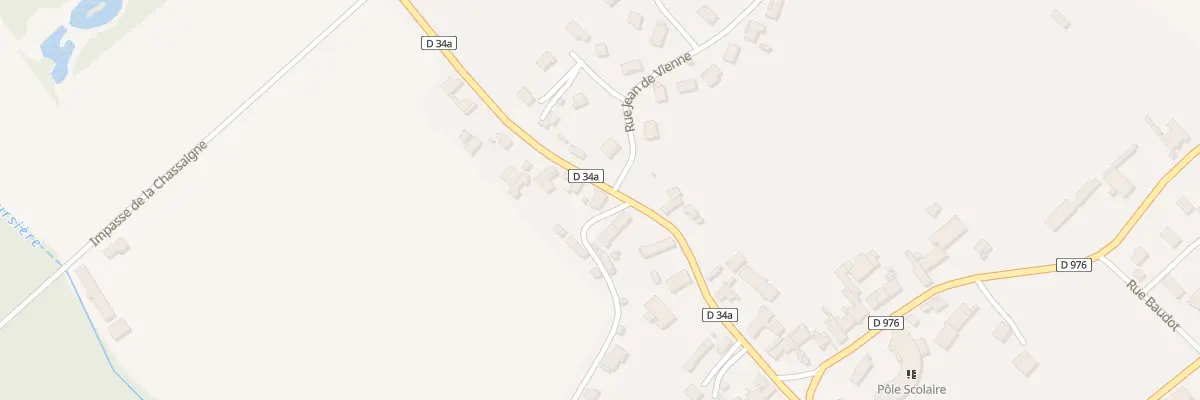 Plan du 21 Rte de Pagny la Ville à Pagny-le-Château