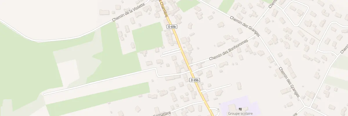 Plan du 19 Rte de la Charriere à Saint-Maurice-de-Gourdans