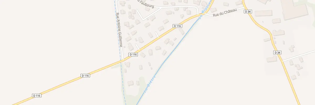 Plan du 10 Rue Antoine Guillerme à Échigey