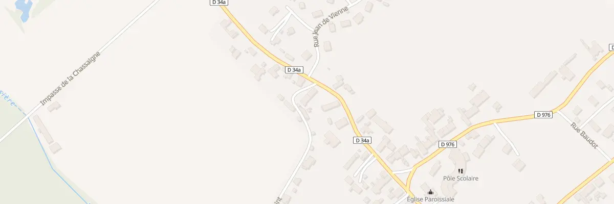 Plan du 1 Rue du Saint à Pagny-le-Château