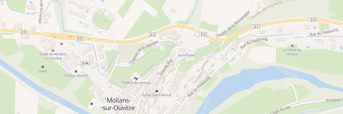 Plan du 5115 Grande Rue à Mollans-sur-Ouvèze