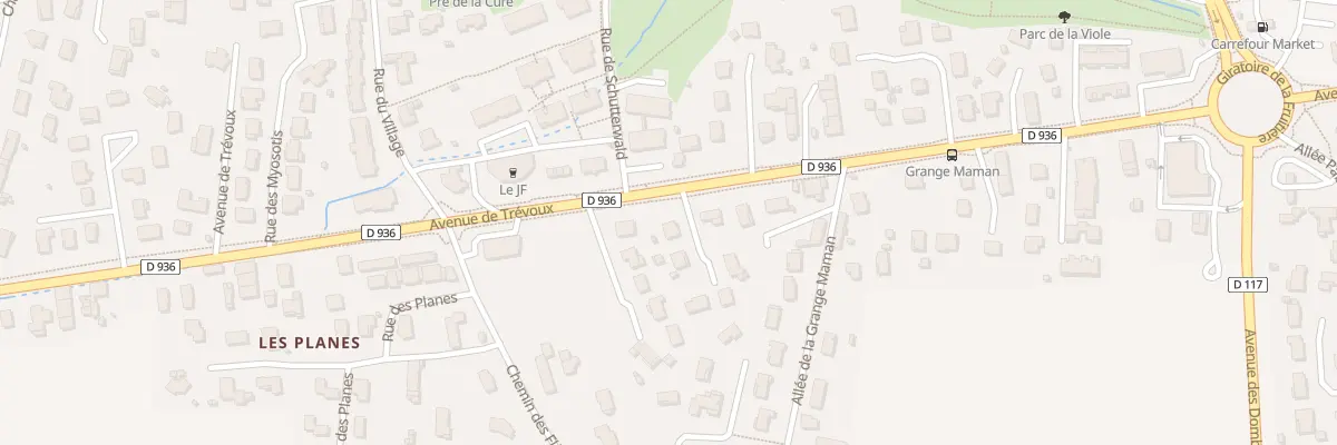 Plan du 24 All de la Source à Saint-Denis-lès-Bourg