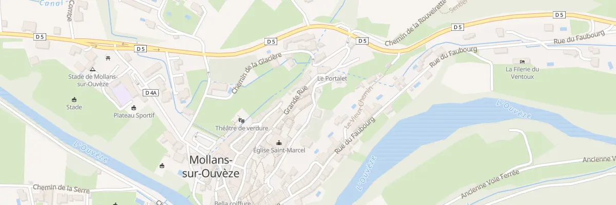 Plan du 11 Rue Gachieux à Mollans-sur-Ouvèze