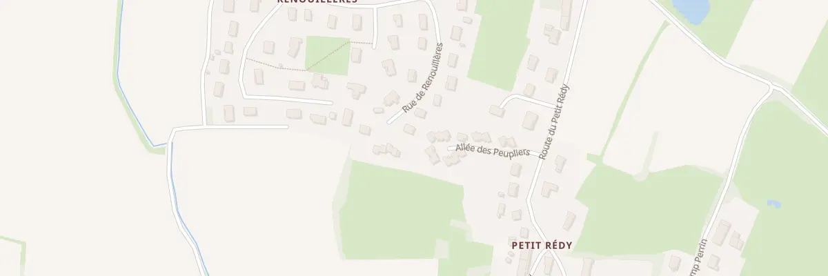 Plan du 33 Lot les Renouilleres à Sornay