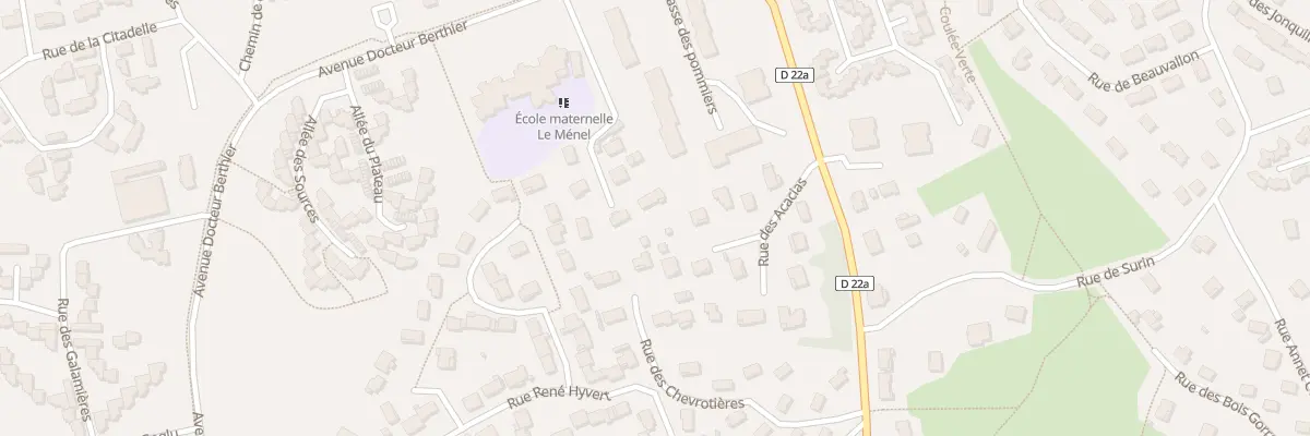Plan du 5 Imp de la Versanne à Meximieux