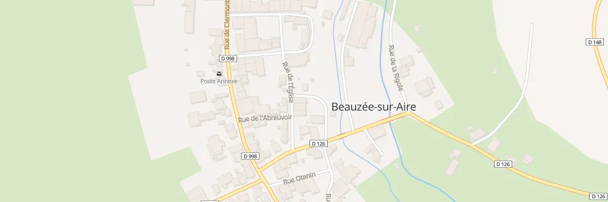 Plan du 8 Rue de l’Eglise à Beausite
