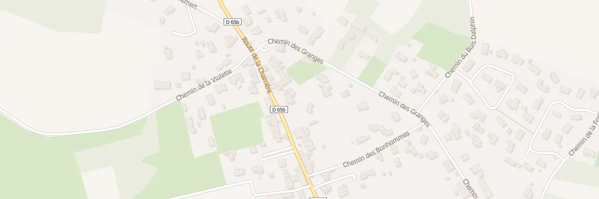 Plan du 38 Rte de la Charriere à Saint-Maurice-de-Gourdans