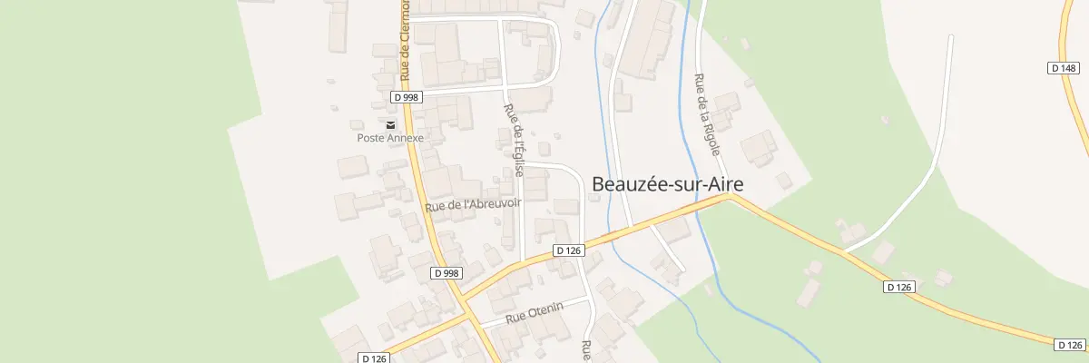 Plan du 6 Rue de l’Eglise à Beausite