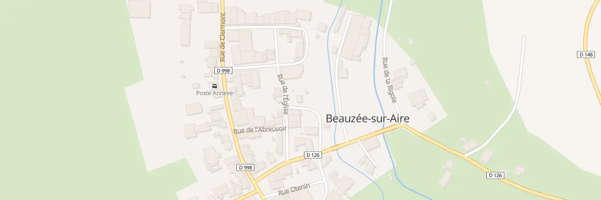 Plan du 10 Rue de l’Eglise à Beausite