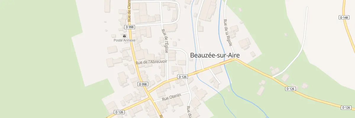 Plan du 4 Rue de l’Eglise à Beausite