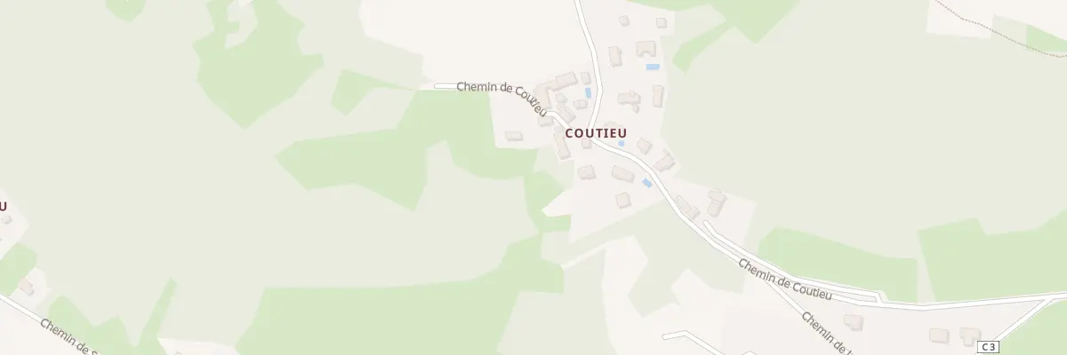 Plan du 1365 Che de Coutieu à Panossas