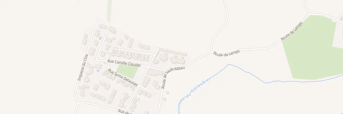 Plan du 1 Imp du Plano à Four