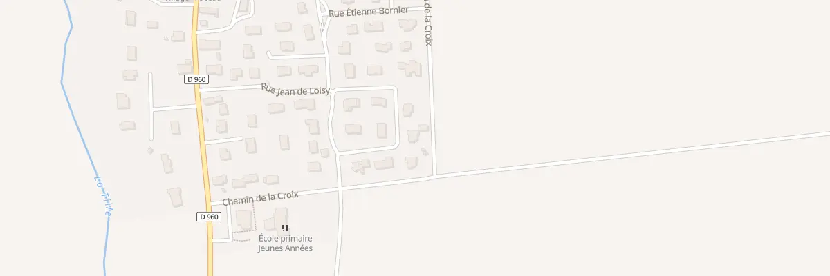 Plan du 8 Rue Jean de Loisy à Arceau