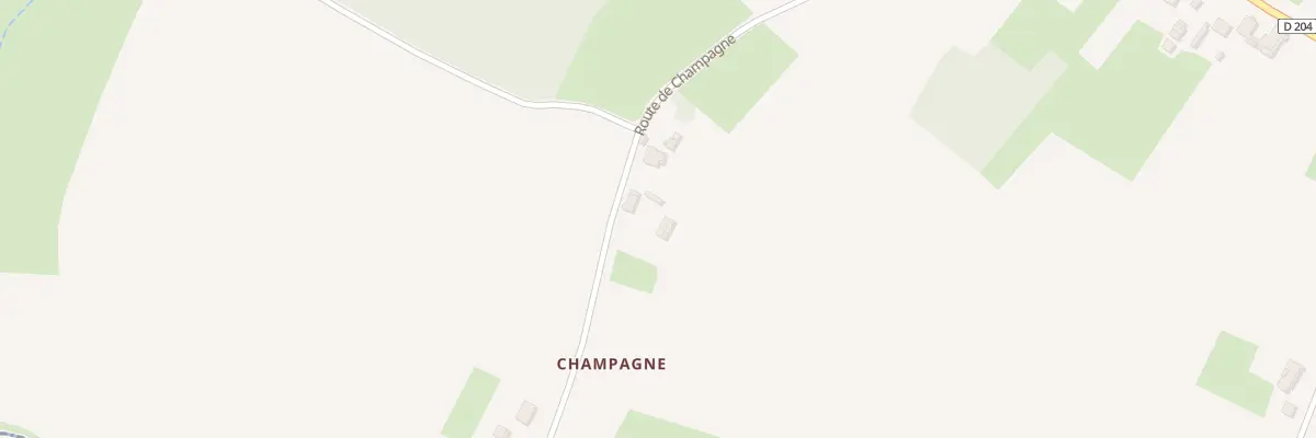 Plan du 3 Rte de Champagne à Dampierre-en-Bresse