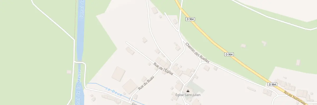 Plan du 21 Rue de l’Eglise à Liny-devant-Dun