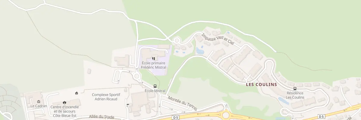 Plan du 90 Imp Vert et Ciel à Ensuès-la-Redonne