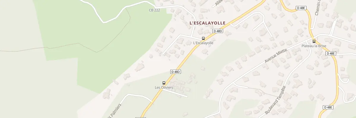 Plan du 320 Av de l’Escalayolle à Ensuès-la-Redonne