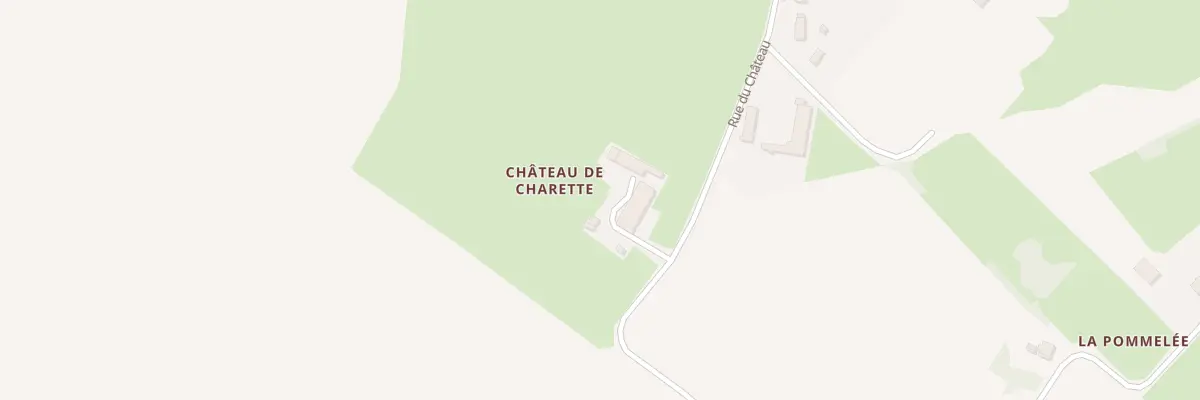 Plan du 10 Rue du Château à Charette-Varennes