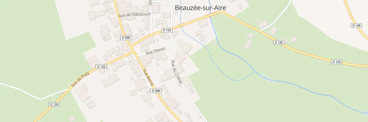 Plan du 5 Rue du Chene à Beausite