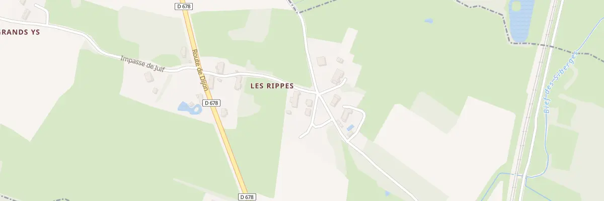 Plan du 170 Imp des Rippes à Saint-Usuge