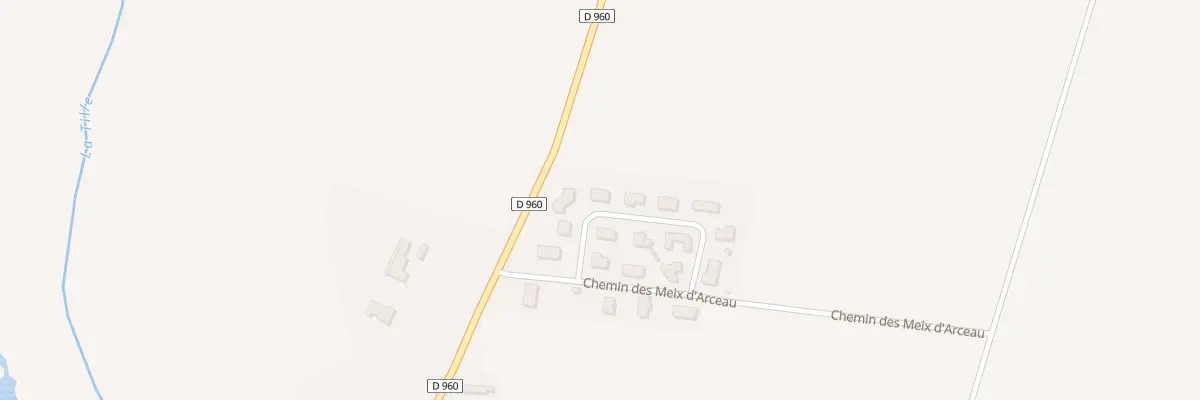 Plan du 4 Rue Claude de Mailly à Arceau