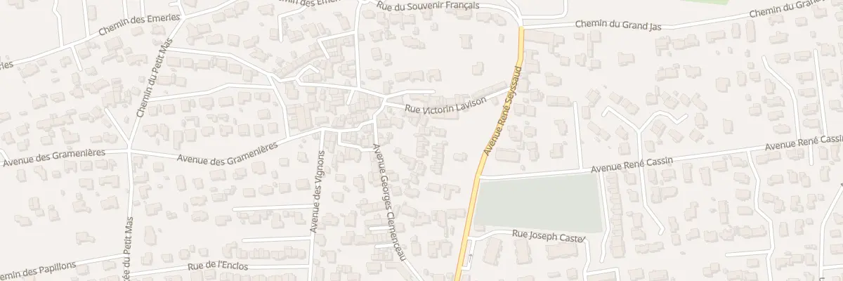 Plan du 15 Av Rene Seyssaud à La Fare-les-Oliviers