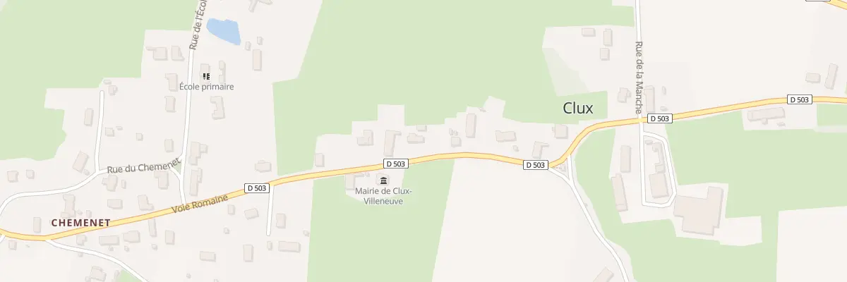 Plan du 65 Voie Romaine à Clux-Villeneuve