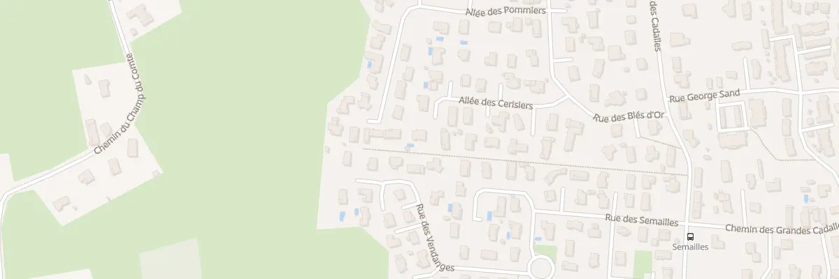 Plan du 155 All des Cerisiers à Saint-Denis-lès-Bourg